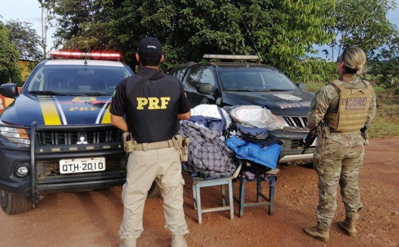 Em ação integrada, PRF apreende 10 Kg de cocaína em Nova Mamoré/RO