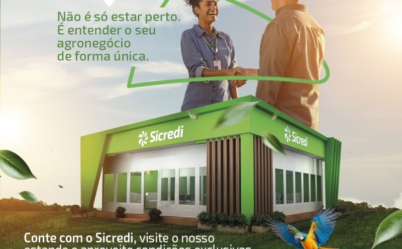 Sicredi estará na Rondônia Rural Show 2024 com condições especiais para os associados agro
